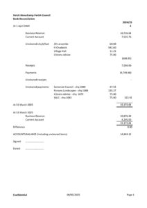 HBPC 2024 Bank rec 31mar25