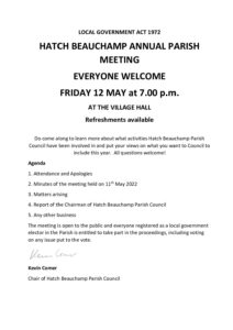 HB APM Agenda 12 May 2023