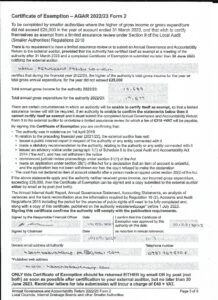 HBPCcert of exemption 2023 redacted