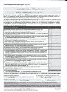 HBPCinternal audit report 2023 signed