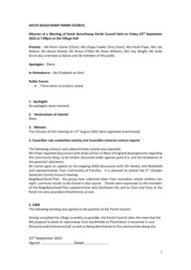 HBPC Minutes 23 September 2022 DRAFT for circulation