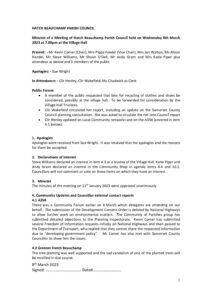 HBPC Minutes 8 March 2023 DRAFT for circulation