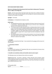 HBPC Minutes 9 November 2022 DRAFT for circulation
