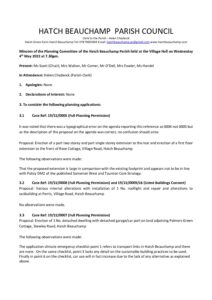 HBPC Planning minutes 4 May 2022