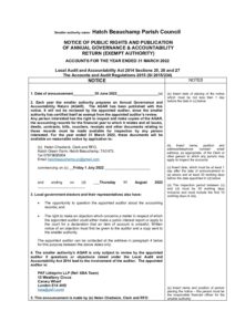 Notice of public rights HB 2022