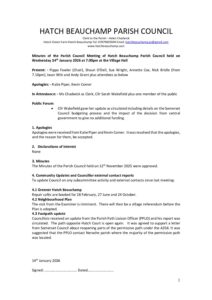 HBPC Minutes 14 January 2026 DRAFT for circulation