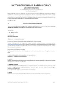 HBPC Agenda May 13 2026 for Councillors