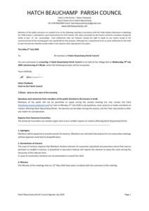 HBPC Agenda July 8 2026 for Councillors